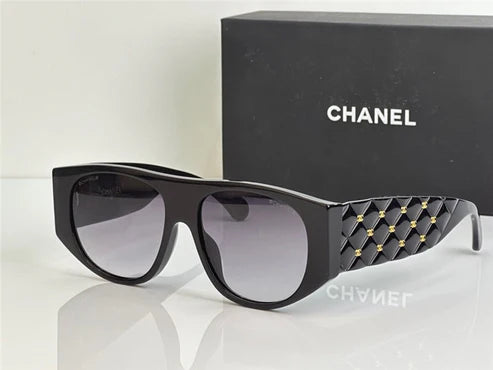 CHANEL PILOT SUNGLASSES 9104 1658/S6, A71465 X08101 S8561 🖤