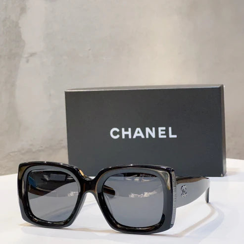 CHANEL RECTANGLE 5435 C622/S6 Women's Acetate Sunglasses 5 COLORS ✨