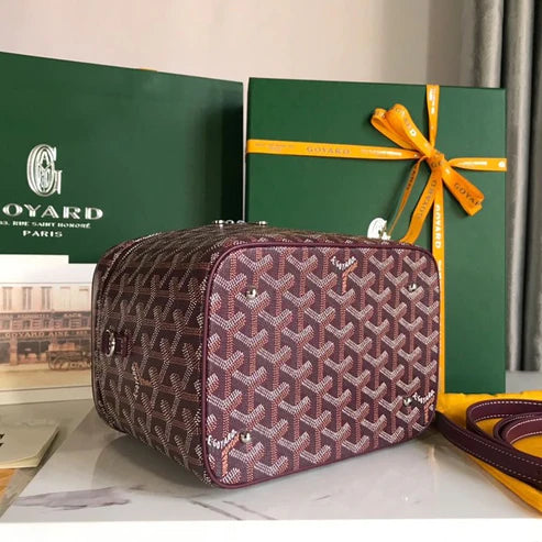 Goyard Muse Vanity Case In Goyardine Canvas 11 colors ✨