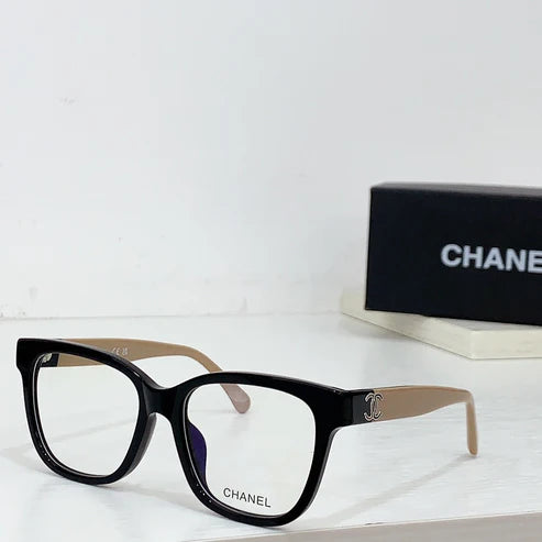 Chanel SQUARE 3472 Acetate Dark Black Frame Sunglasses ✨