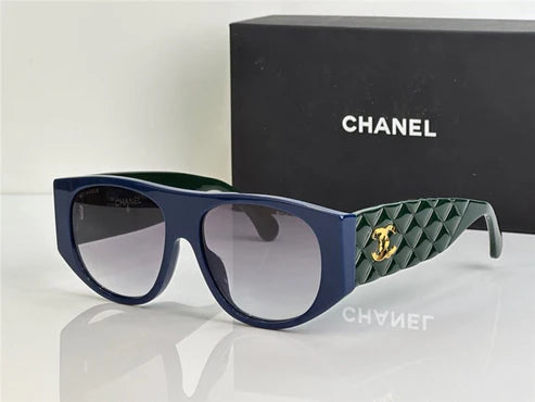 CHANEL PILOT SUNGLASSES 9104 1658/S6, A71465 X08101 S8561 🖤