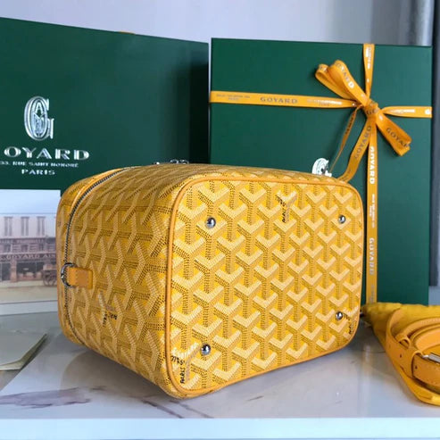 Goyard Muse Vanity Case In Goyardine Canvas 11 colors ✨