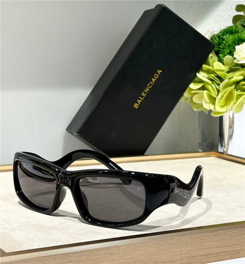 BALENCIAGA BB 0320S Hamptons Injected acetate Sunglasses 👽