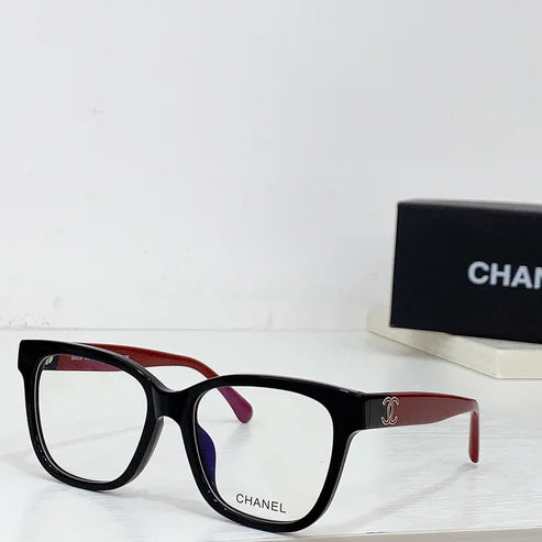 Chanel SQUARE 3472 Acetate Dark Black Frame Sunglasses ✨