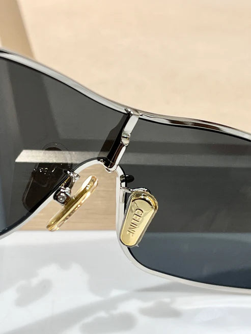 CELINE Triomphe Metal Racer CL 40283U 16A Sunglasses ✨