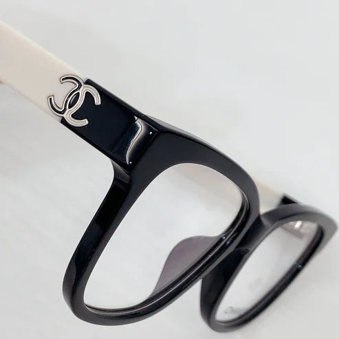 Chanel SQUARE 3472 Acetate Dark Black Frame Sunglasses ✨