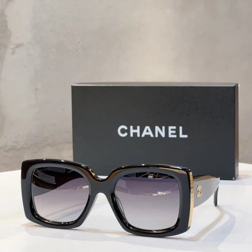 CHANEL RECTANGLE 5435 C622/S6 Women's Acetate Sunglasses 5 COLORS ✨