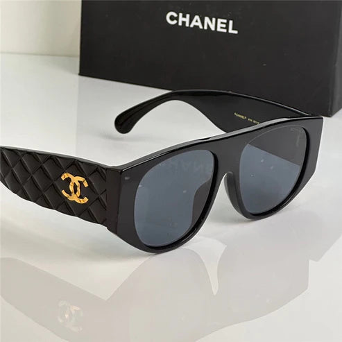 CHANEL PILOT SUNGLASSES 9104 1658/S6, A71465 X08101 S8561 🖤