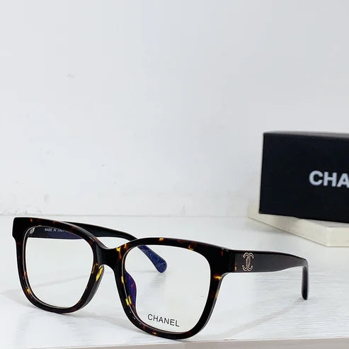 Chanel SQUARE 3472 Acetate Dark Black Frame Sunglasses ✨