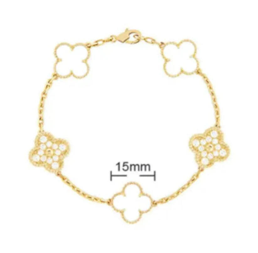 Bracelet 18K Gold Plated Women's Jewelry 19 models