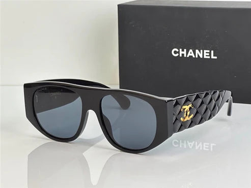 CHANEL PILOT SUNGLASSES 9104 1658/S6, A71465 X08101 S8561 🖤