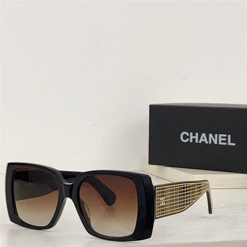 CHANEL 9127 Square Acetate Women's Sunglasses 🖤