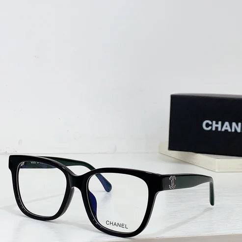 Chanel SQUARE 3472 Acetate Dark Black Frame Sunglasses ✨