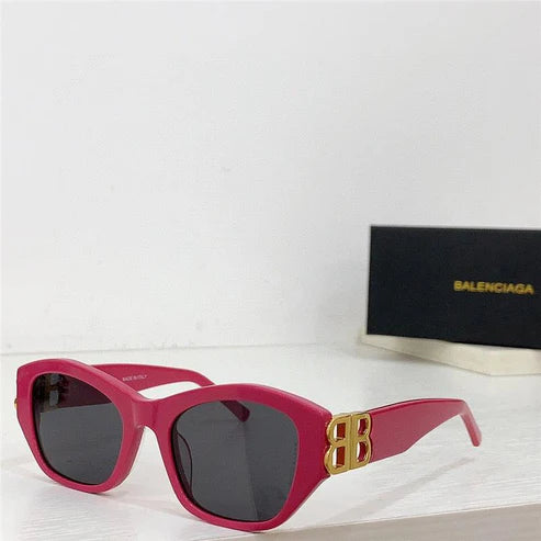 New Season BALENCIAGA Eyewear BB0311SK rectangle-frame sunglasses ✨