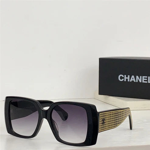 CHANEL 9127 Square Acetate Women's Sunglasses 🖤