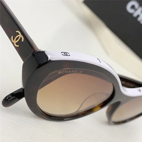 Chanel CH5416 1712/S6 Cat Eye Oval Acetate Sunglasses ✨