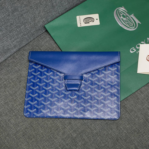 Goyard Camondo 2 Pouch In Goyardine Envelope Canvas Clutch✨