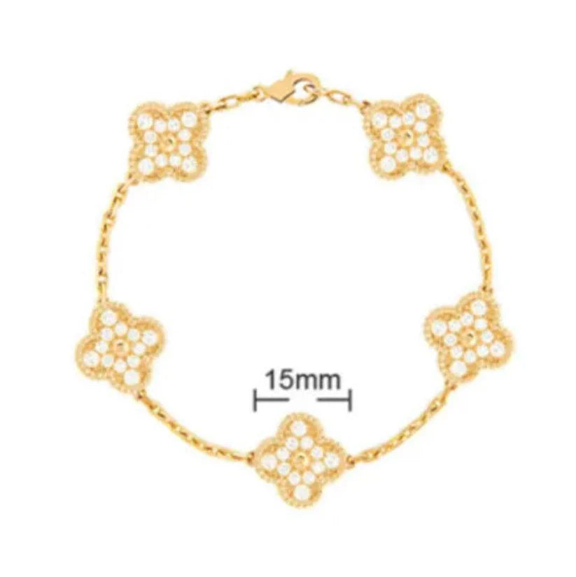 Bracelet 18K Gold Plated Women's Jewelry 19 models