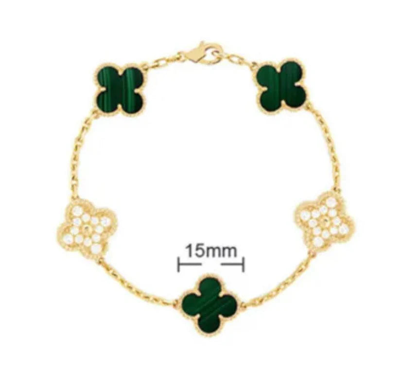 Bracelet 18K Gold Plated Women's Jewelry 19 models