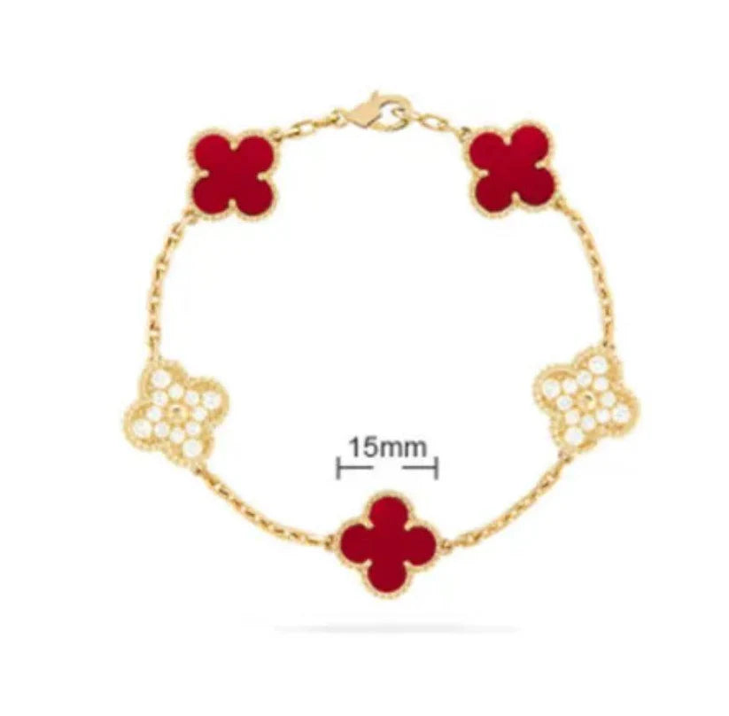 Bracelet 18K Gold Plated Women's Jewelry 19 models