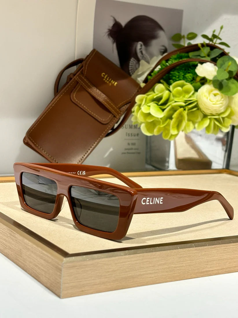 CELINE Eyewear MONOCHROMS 40214 Acetate Women's Céline Sunglasses