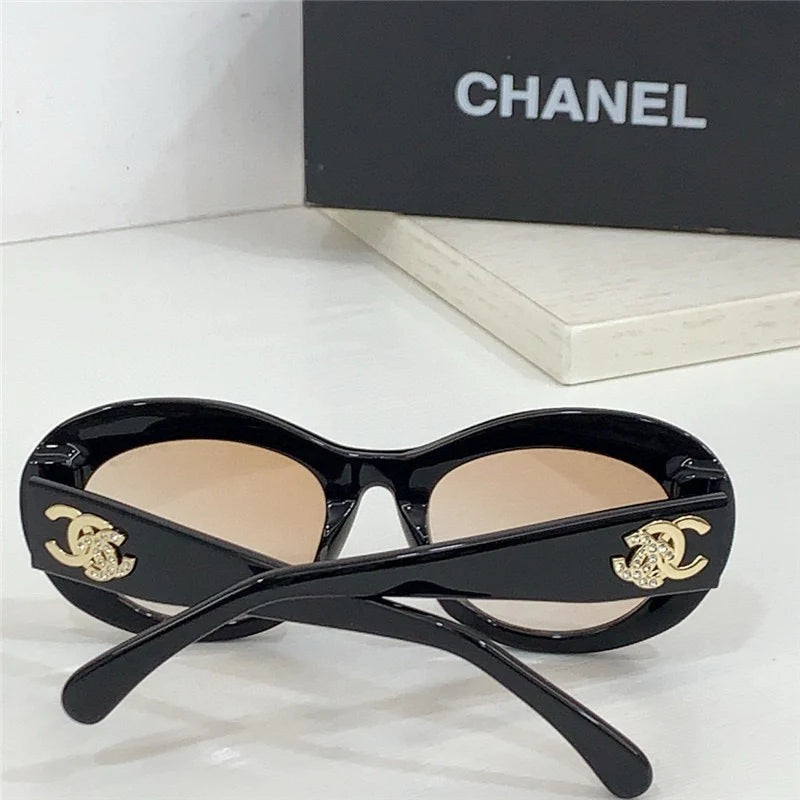 2024 CHANEL 5469 Oval Women's Acetate Sunglasses