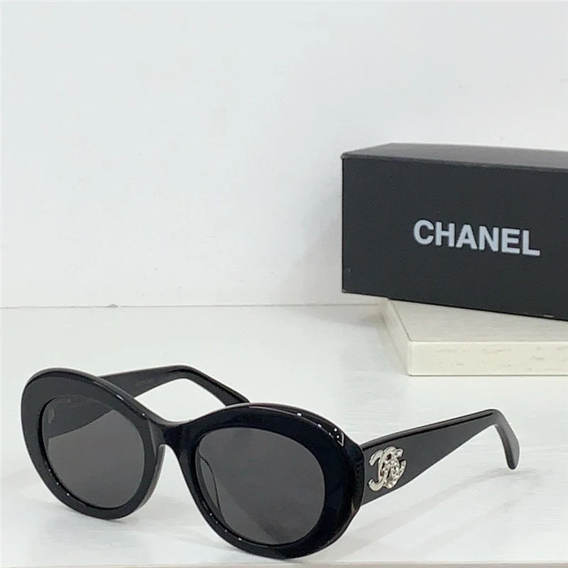 2024 CHANEL 5469 Oval Women's Acetate Sunglasses