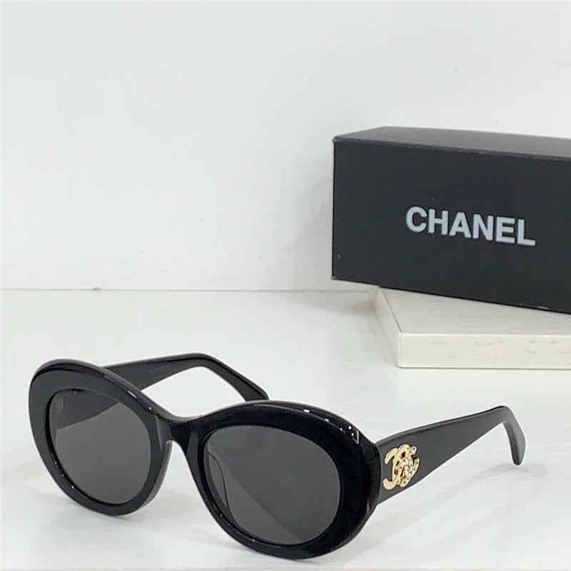 2024 CHANEL 5469 Oval Women's Acetate Sunglasses