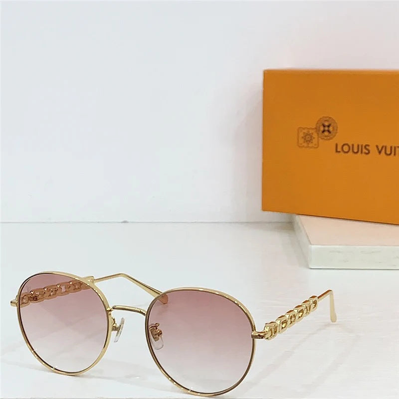 Louis Vuitton Z2473U My LV Chain Small Round Sunglasses