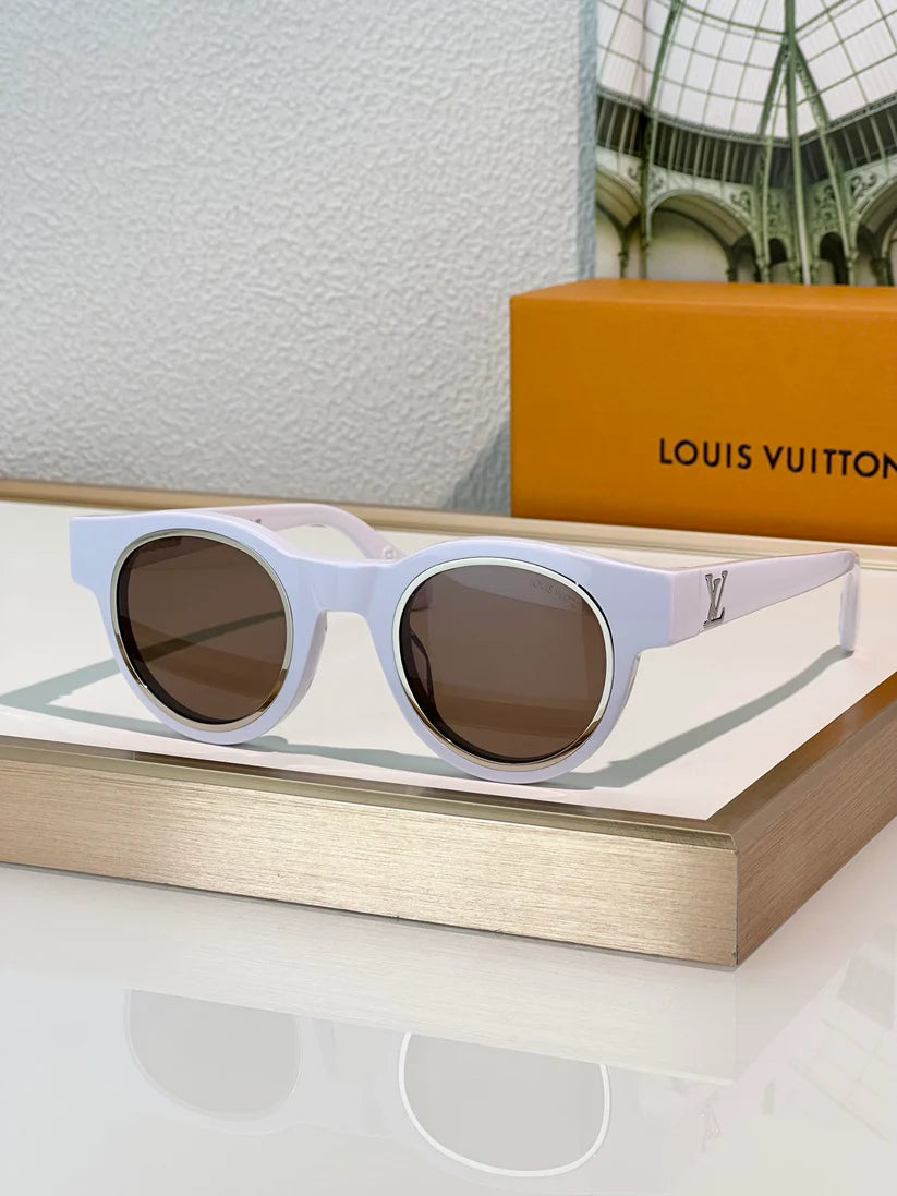 Louis Vuitton Z2506U LV Legacy Round Sunglasses