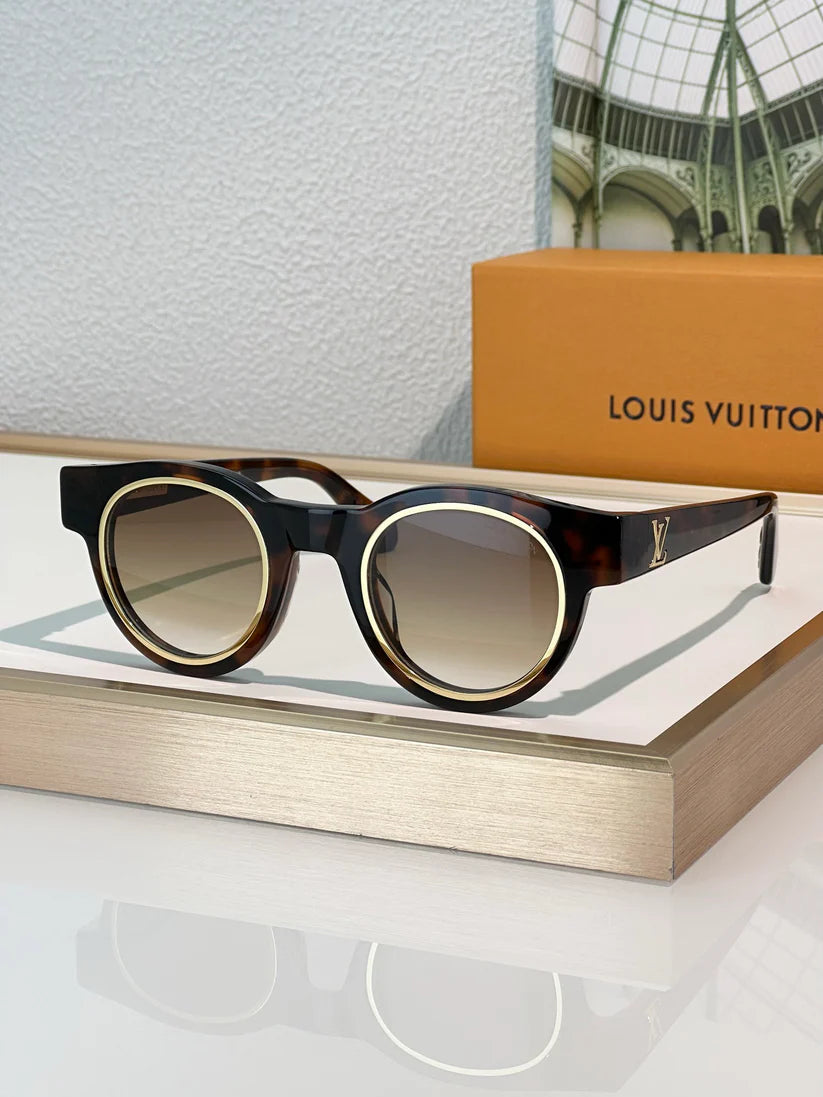 Louis Vuitton Z2506U LV Legacy Round Sunglasses