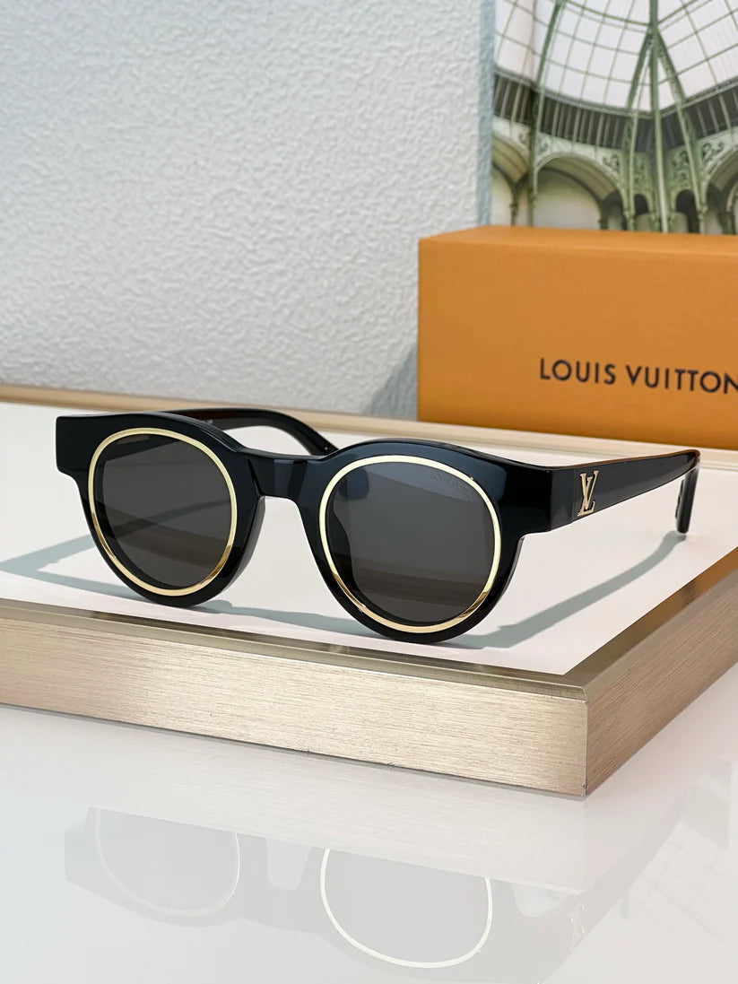 Louis Vuitton Z2506U LV Legacy Round Sunglasses