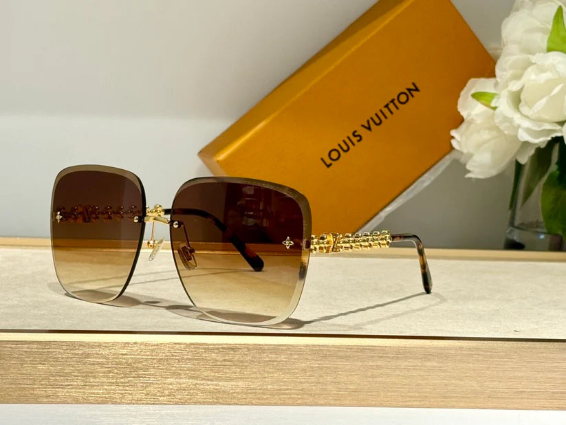 Louis Vuitton 2132U LV Bloom Square Sunglasses