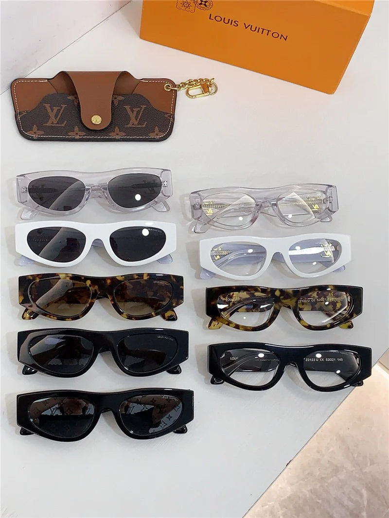 Louis Vuitton Z2123U LV Clash Round Cat Eye Sunglasses