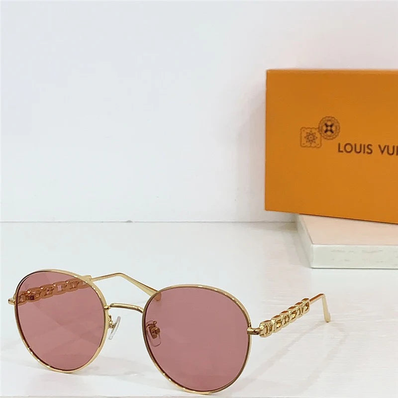 Louis Vuitton Z2473U My LV Chain Small Round Sunglasses