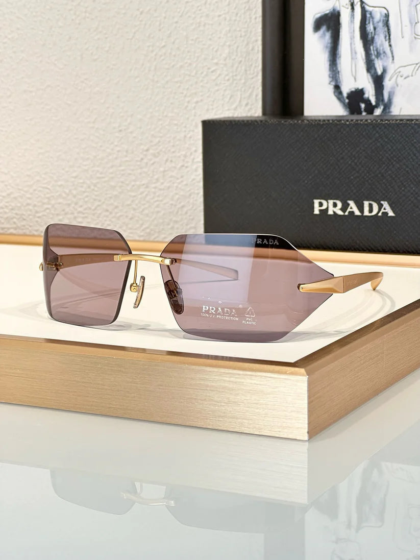 PRADA SPR A55 Runway Tinted Women's Sunglasses