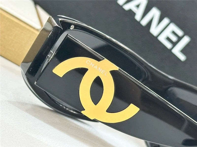 CHANEL Rare Acetate CC Sunglasses