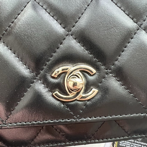 CHANEL Mini Rectangle Crystal Top Handle Flap Bag 23A Collection 2-SIZES ✨