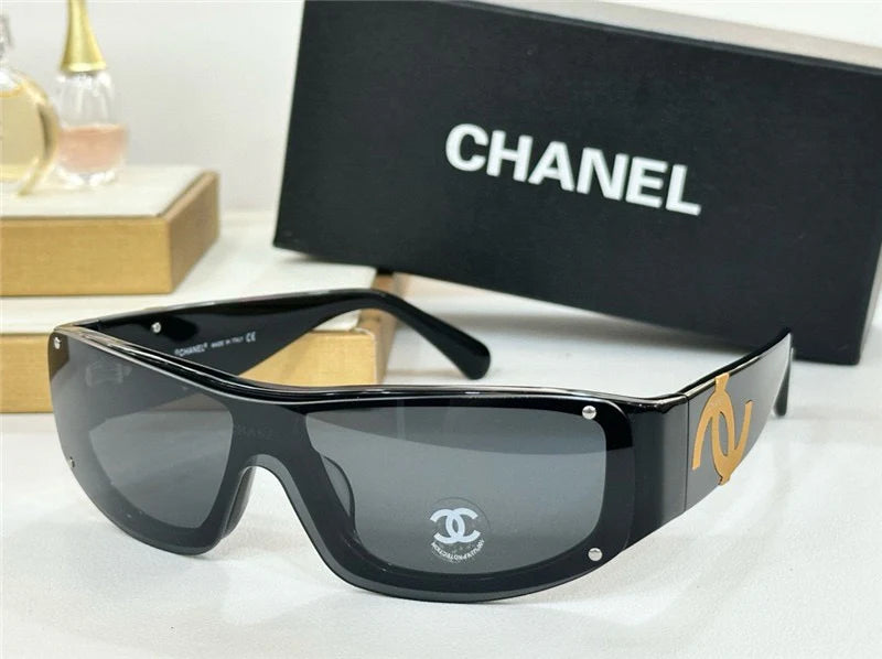 CHANEL Rare Acetate CC Sunglasses