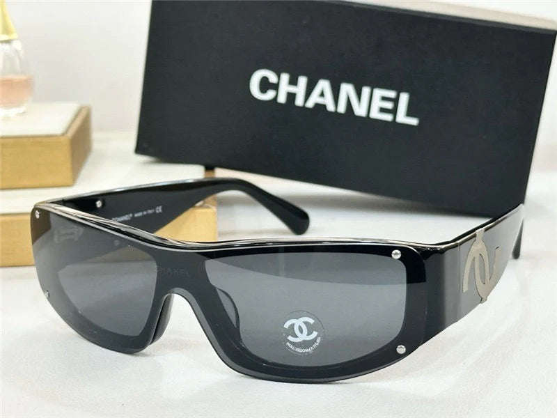 CHANEL Rare Acetate CC Sunglasses