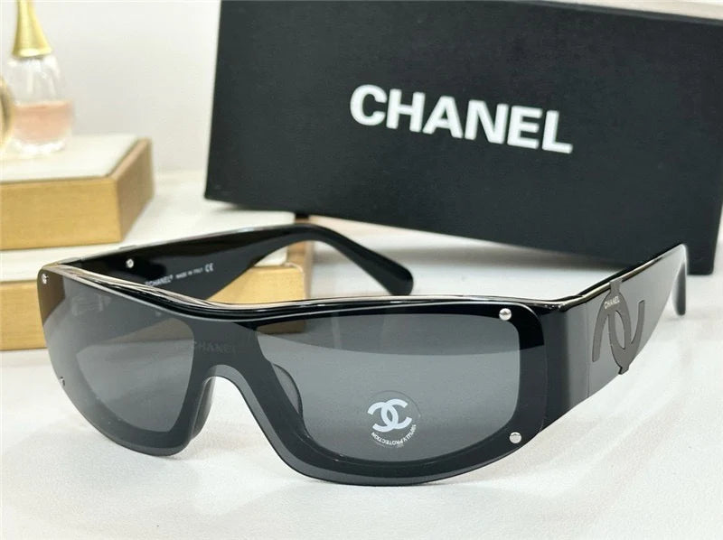 CHANEL Rare Acetate CC Sunglasses