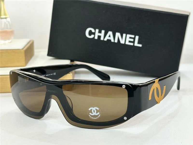 CHANEL Rare Acetate CC Sunglasses