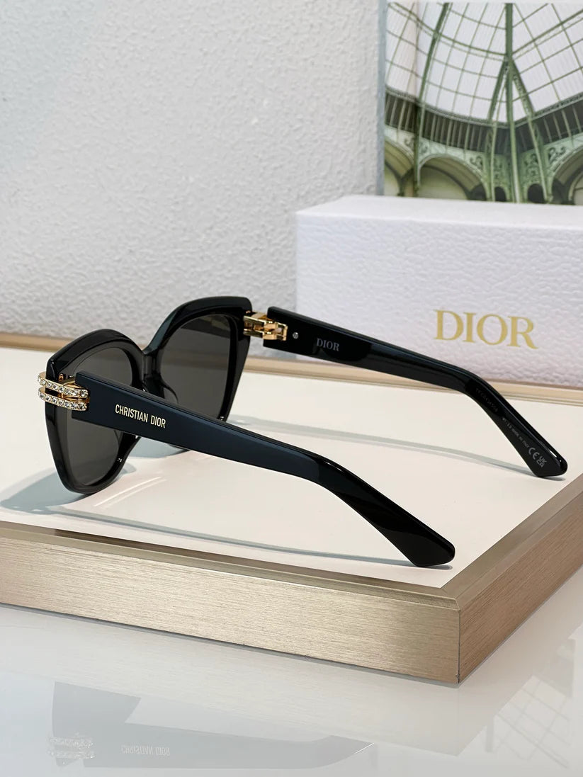 DIOR CDior B4F Black Butterfly Sunglasses