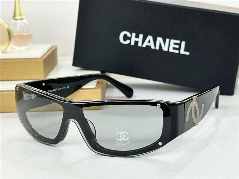 CHANEL Rare Acetate CC Sunglasses