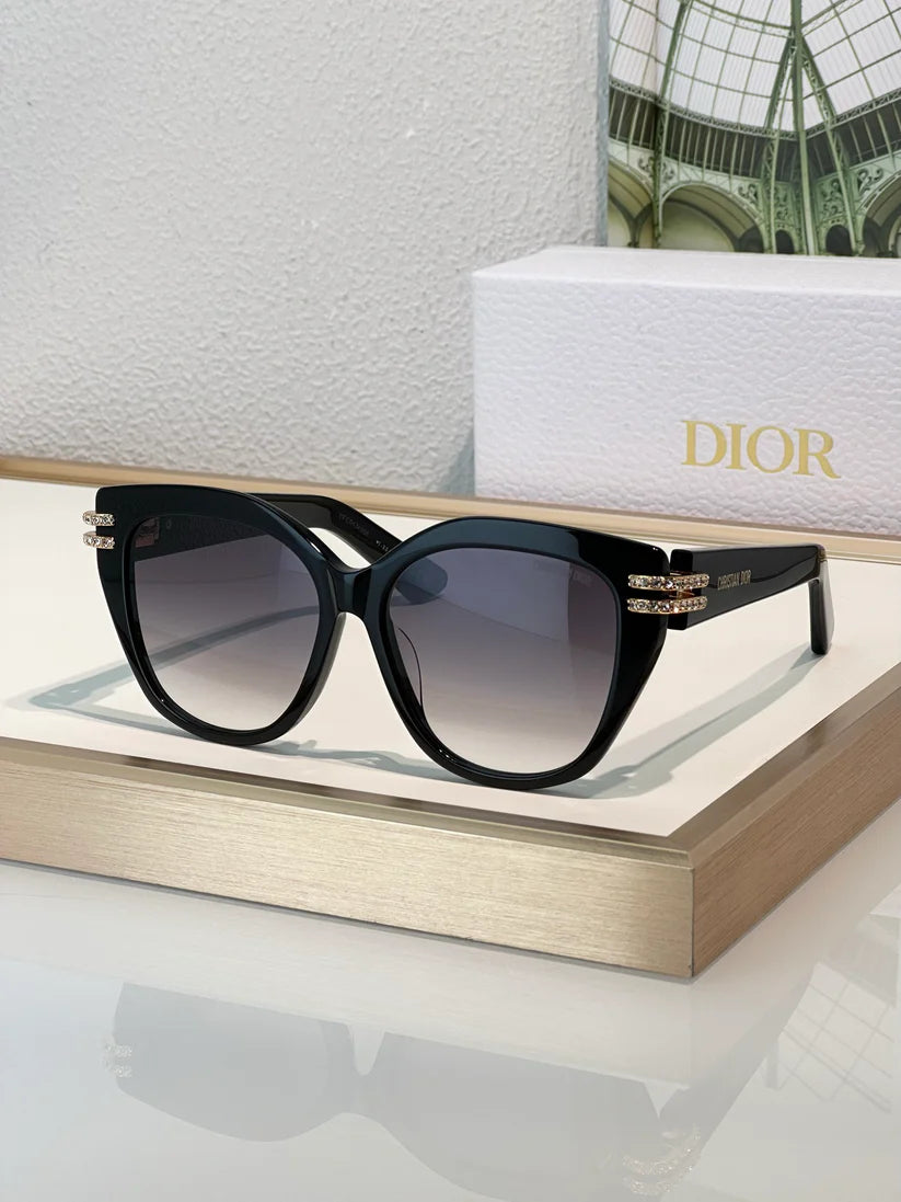 DIOR CDior B4F Black Butterfly Sunglasses