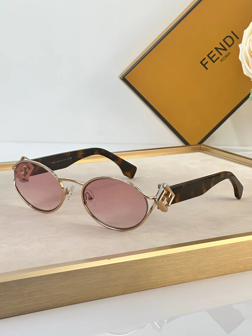 FENDI FF Logo 40218 Women's Sunglasses