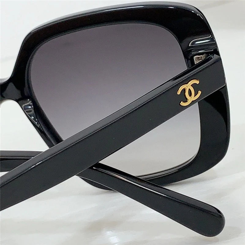 CHANEL 9139 Oval Women's Acetate Sunglasses