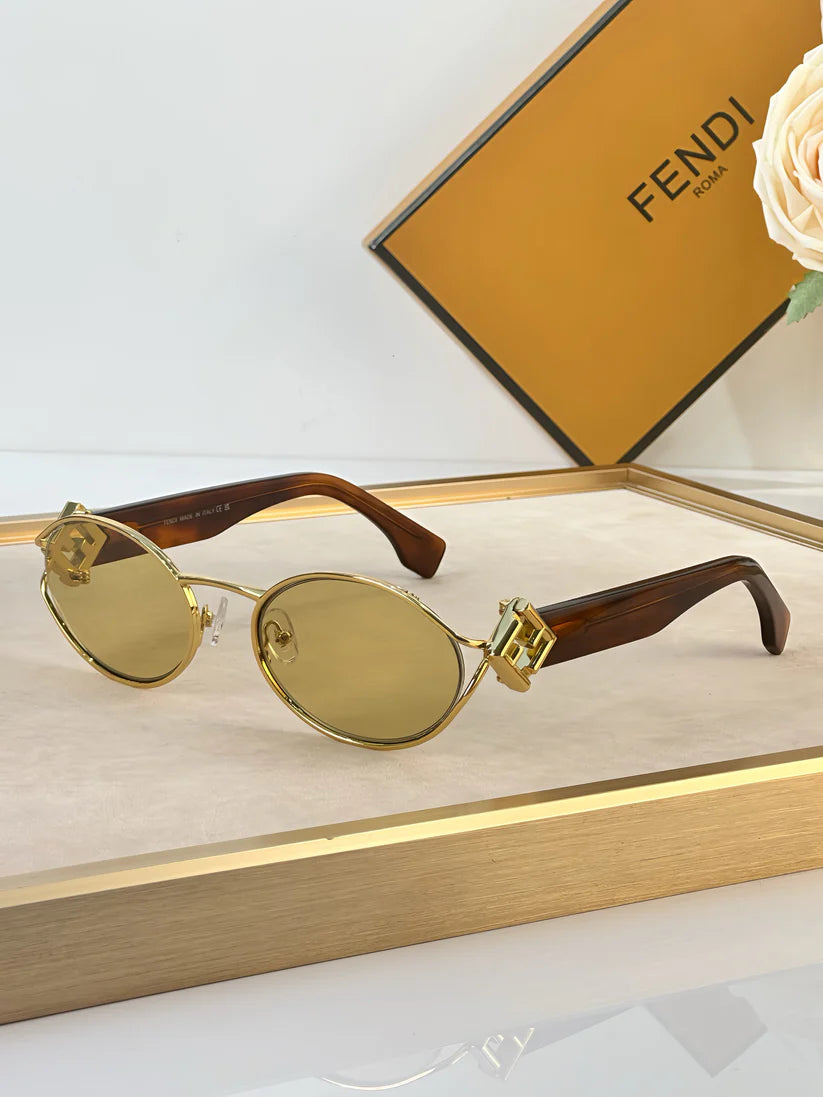 FENDI FF Logo 40218 Women's Sunglasses