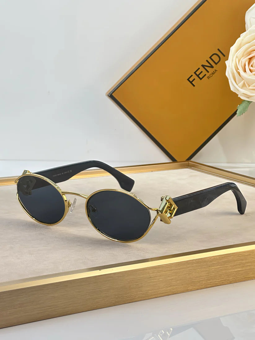 FENDI FF Logo 40218 Women's Sunglasses