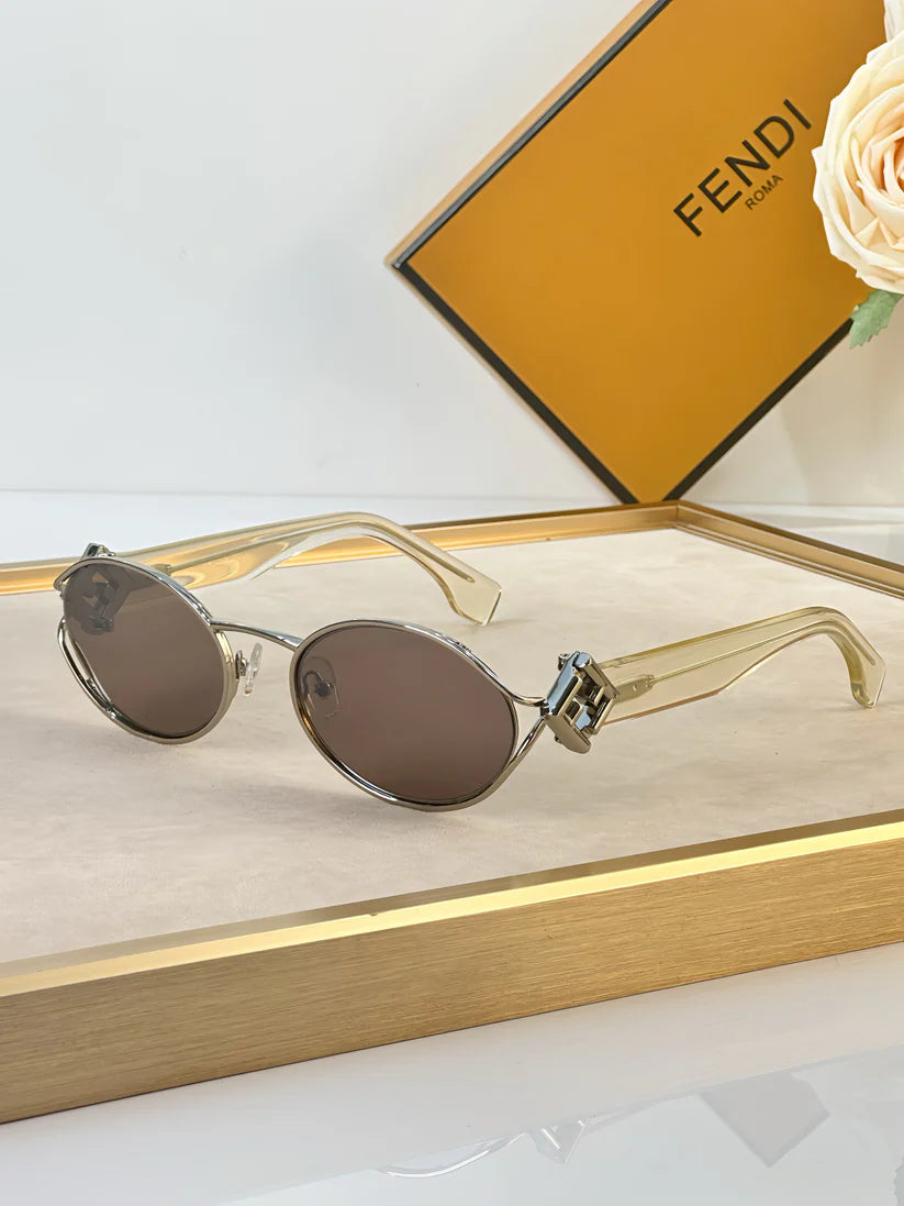 FENDI FF Logo 40218 Women's Sunglasses